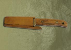 Custom Handmade Neck Knife (in sheath)